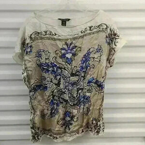 White House Black market women's silk size medium plus